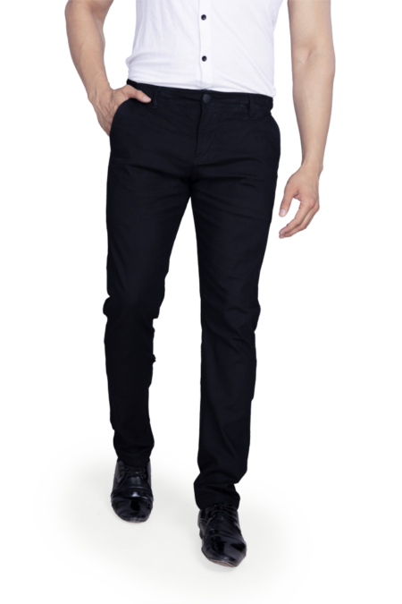 black lenin trousers for men