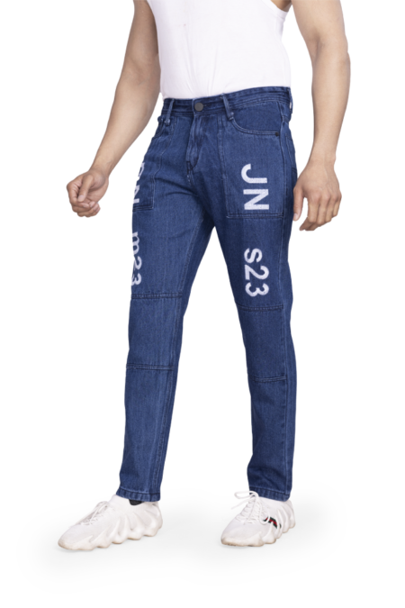 Blue Non Lycra Jeans For Men